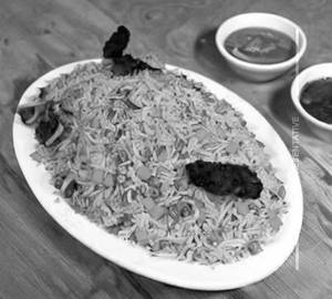 Schezwan Chicken Fried Rice