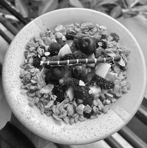 Yogurt Panna Cotta And Granola
