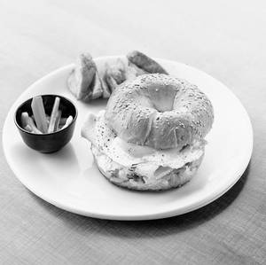 Chicken Ham & Egg Bagel