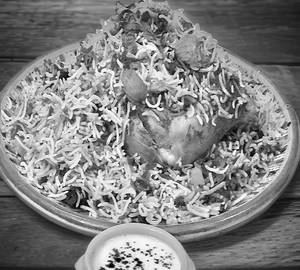 Chicken hyderabadi biryani  (750ml)