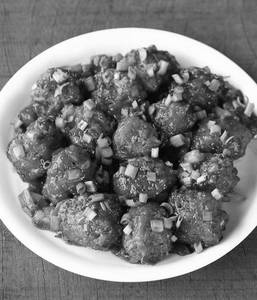 Veg Manchurian Dry