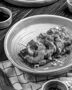 Singapore chilli prawns