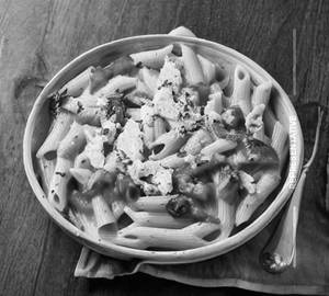 Egg Chicken Penne Pasta