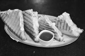 Plain Cheese Sandwich