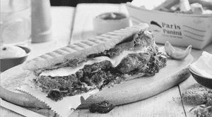 Hugo (Fried Chicken & Mozza Sandwich)