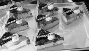Baked Blueberry Cheesecake Slice