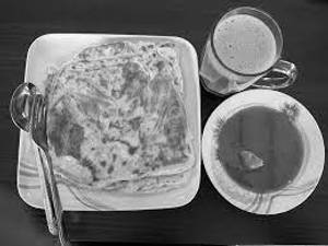 Egg parotta