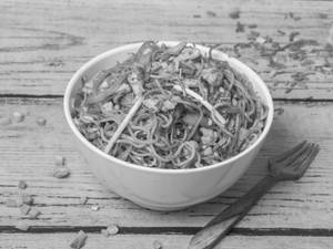 Chicken noodles