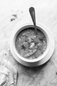 Chettinadu chicken soup