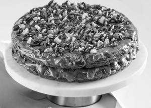 Almond Brownie Cake