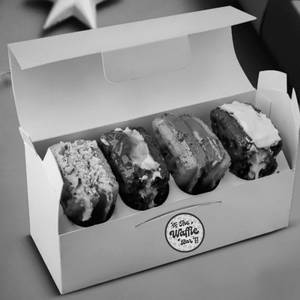 Mini Waffle Box Of 4 - Assorted