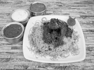 Wings biryani