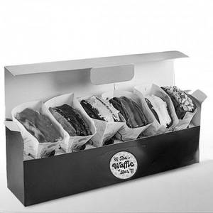 Mini Waffle Box Of 6 - Assorted