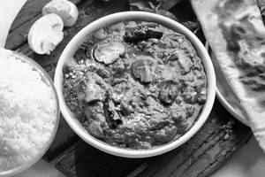 Palak Mushroom Masala