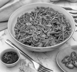 Veg Hakka Noodles