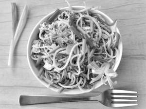 Mix noodles