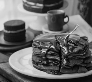 Chocolate Pancake (4 pieces)