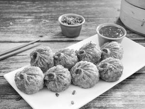 Crispy Fried Mushroom Wheat Momos