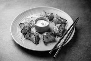 Fried Chicken Cheese Momo (6 Pcs)