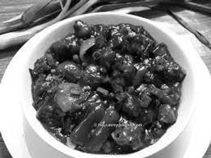 Chilly chicken dry