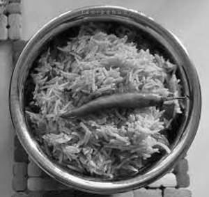 Empty biryani