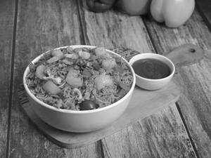 Prawns fried rice