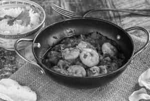 Prawns chettinad