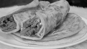 Plain Mutton Keema Roll