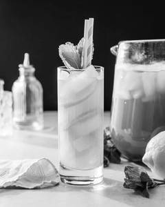 Fresh lemon soda