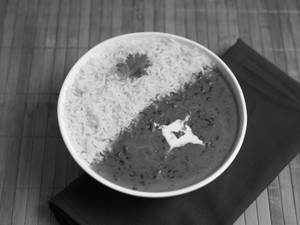 Dal Makhni with Rice