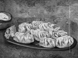 Veg Afghani Momo