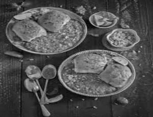 Pav Bhaji Thali.