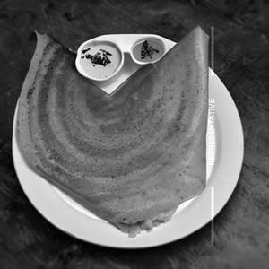 Cheese masala dosa.