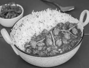 Chhole + Chawal