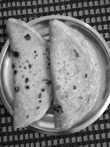 Egg chapathi
