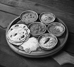 Regular Veg Thali