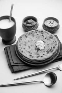 Aloo Paratha 2 Peice With Lassi