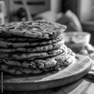 Mint parantha