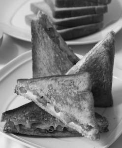 Veg Cheese Toast Sandwich