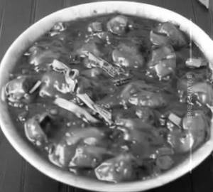 Mushroom Manchurian Gravy