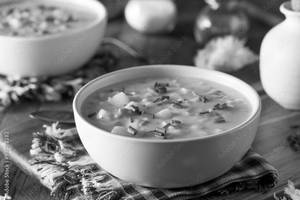 Sweet corn soup vegetable