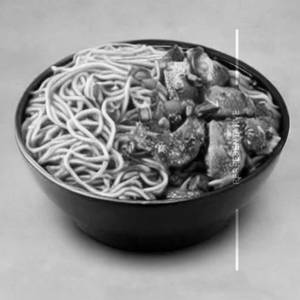Black Pepper Honey Chicken Noodle Bowl 