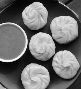 Steam veg momo [5 pieces]