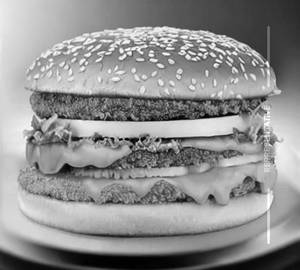 Double tikki cheese burger