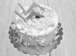 White Forest Cake Eggless [500 Grms]