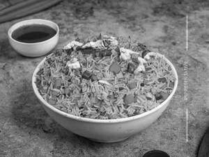 Schezwan Egg Fried Rice 