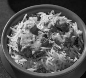 Safed Gosht Biryani