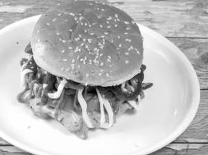 Paneer Tikki Spicy Burger
