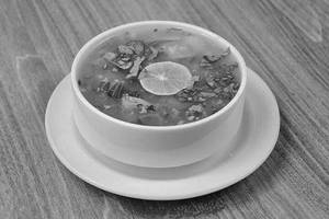 Lemon coriander soup
