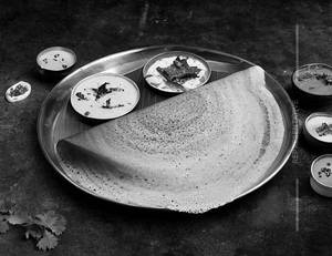 Raagi Onion Dosa